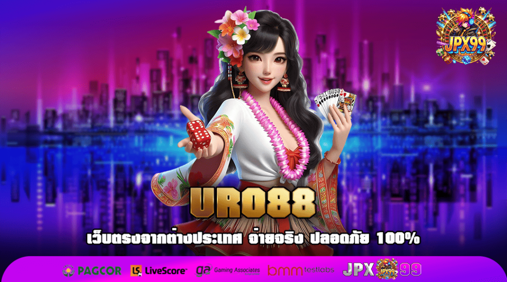 URO88 ทางเข้าเล่น เว็บสล็อตแท้ อัตราการชนะสูง RTP 96.99%